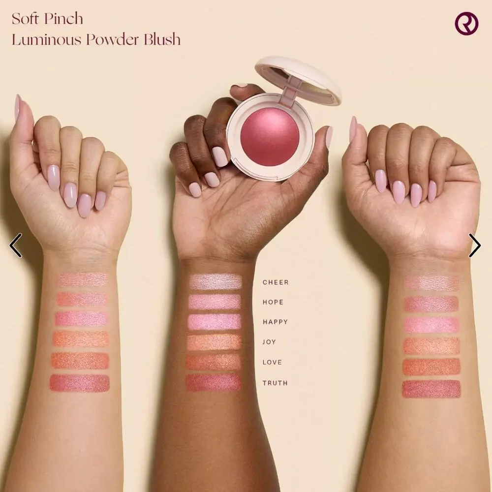 Rare Beauty Soft Pinch Luminous Powder Blush Cheer NIB Full Size